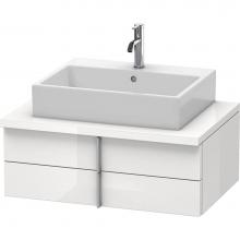 Duravit VE561708585 - Duravit Vero Two Drawer Vanity Unit For Console White