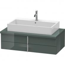 Duravit VE561903838 - Duravit Vero Two Drawer Vanity Unit For Console Dolomite Gray