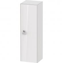 Duravit WT1333R8585 - Duravit White Tulip 15 3/4'' x 52'' Wall Mount Linen Cabinet in High Gloss Whi