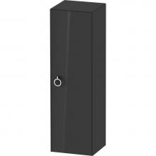 Duravit WT1333RH1H1 - Duravit White Tulip 15 3/4'' x 52'' Wall Mount Linen Cabinet in High Gloss Gra