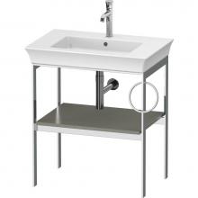 Duravit WT4543R9292 - Duravit White Tulip 26 7/8'' x 17 3/4'' Console in Satin Matte Stone Gray