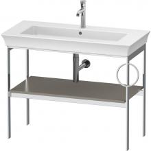 Duravit WT4544R9292 - Duravit White Tulip 38 3/4'' x 17 3/4'' Console in Satin Matte Stone Gray