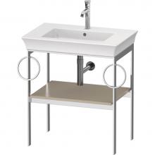 Duravit WT4546B6060 - Duravit White Tulip 26 7/8'' x 17 3/4'' Console in Satin Matte Taupe