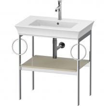 Duravit WT4546BH3H3 - Duravit White Tulip 26 7/8'' x 17 3/4'' Console in High Gloss Taupe