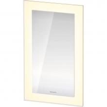 Duravit WT7060000006000 - Duravit White Tulip Sensor Control LED Mirror in Aluminum, 2700K - 6500K