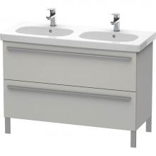 Duravit XL651800707 - Duravit X-Large Two Drawer Floorstanding Vanity Unit Concrete Gray