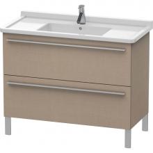 Duravit XL653707575 - Duravit X-Large Two Drawer Floorstanding Vanity Unit Linen