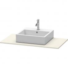 Duravit XS060E09191 - Duravit XSquare Console with One Sink Cut-Out Taupe