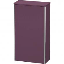 Duravit XS1303L9494 - Duravit XSquare Semi-Tall Cabinet Aubergine