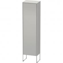 Duravit XS1314L0707 - Duravit XSquare Tall Cabinet Concrete Gray