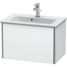 Duravit XS406501818 - Duravit XSquare One Drawer Wall-Mount Vanity Unit White