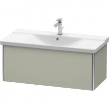 Duravit XS408206060 - Duravit XSquare Vanity Unit Wall-Mounted  Taupe Satin Matte