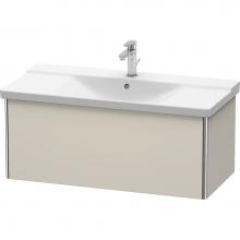Duravit XS408209191 - Duravit XSquare Vanity Unit Wall-Mounted  Taupe Matte