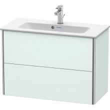 Duravit XS416600909 - Duravit XSquare Vanity Unit Wall-Mounted  Light Blue Matte