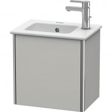 Duravit XS4170L0707 - Duravit XSquare One Door Wall-Mount Vanity Unit Concrete Gray