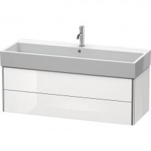 Duravit XS419708585 - Duravit XSquare Two Drawer Wall-Mount Vanity Unit White