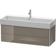 Duravit XS419708989 - Duravit XSquare Two Drawer Wall-Mount Vanity Unit Flannel Gray