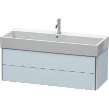 Duravit XS419709797 - Duravit XSquare Two Drawer Wall-Mount Vanity Unit Light Blue