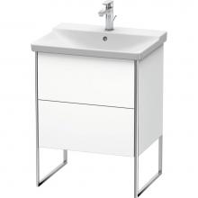 Duravit XS446001818 - Duravit XSquare Floor Standing Vanity Unit  White Matte