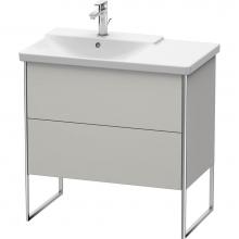 Duravit XS446400707 - Duravit XSquare Floor Standing Vanity Unit  Concrete Gray Matte