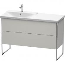 Duravit XS446600707 - Duravit XSquare Floor Standing Vanity Unit  Concrete Gray Matte