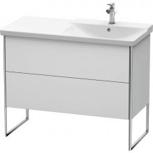 Duravit XS446803636 - Duravit XSquare Floor Standing Vanity Unit  White Satin Matte