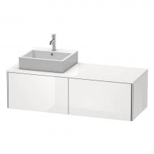 Duravit XS4903L8585 - Duravit XSquare Two Drawer Vanity Unit For Console White