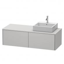 Duravit XS4903R3939 - Duravit XSquare Two Drawer Vanity Unit For Console Nordic White