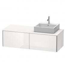 Duravit XS4903R8585 - Duravit XSquare Two Drawer Vanity Unit For Console White