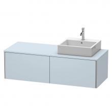 Duravit XS4903R9797 - Duravit XSquare Two Drawer Vanity Unit For Console Light Blue