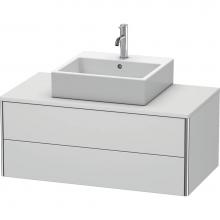 Duravit XS491103636 - Duravit XSquare Two Drawer Vanity Unit For Console White