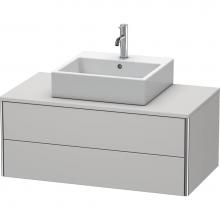 Duravit XS491103939 - Duravit XSquare Two Drawer Vanity Unit For Console Nordic White