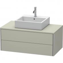 Duravit XS491106060 - Duravit XSquare Two Drawer Vanity Unit For Console Taupe