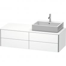 Duravit XS4913R1818 - Duravit XSquare Four Drawer Vanity Unit For Console White