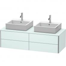 Duravit XS4916B0909 - Duravit XSquare Vanity Unit for Console  Light Blue Matte