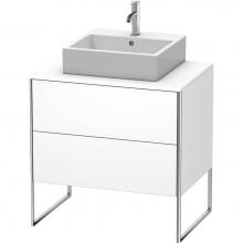 Duravit XS492001818 - Duravit XSquare Two Drawer Vanity Unit For Console White