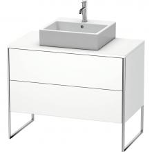 Duravit XS492101818 - Duravit XSquare Two Drawer Vanity Unit For Console White