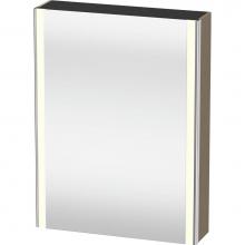 Duravit XS7111R7575 - Duravit XSquare Mirror Cabinet with Lighting Linen