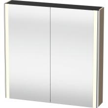 Duravit XS711207575 - Duravit XSquare Mirror Cabinet with Lighting Linen