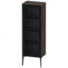 Duravit XV1368LB272 - XViu Semi-Tall Cabinet Dark Brushed Oak