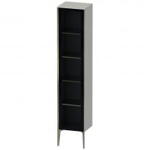 Duravit XV1375RB107 - Duravit XViu Tall Cabinet Concrete Gray