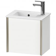 Duravit XV4024LB118 - Duravit XViu One Door Wall-Mount Vanity Unit White