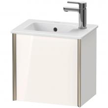 Duravit XV4024LB122 - XViu One Door Wall-Mount Vanity Unit White