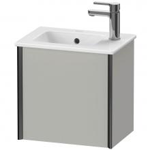 Duravit XV4024LB207 - XViu One Door Wall-Mount Vanity Unit Concrete Gray