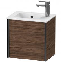 Duravit XV4024LB221 - XViu One Door Wall-Mount Vanity Unit Walnut Dark