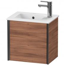 Duravit XV4024LB279 - XViu One Door Wall-Mount Vanity Unit Walnut