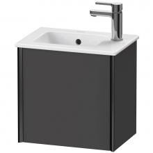 Duravit XV4024RB249 - XViu One Door Wall-Mount Vanity Unit Graphite