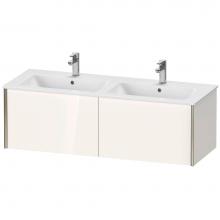 Duravit XV40290B122 - XViu Two Drawer Wall-Mount Vanity Unit White