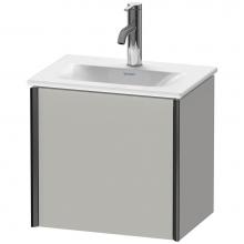 Duravit XV4030LB207 - XViu One Door Wall-Mount Vanity Unit Concrete Gray