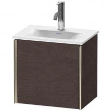 Duravit XV4030RB172 - Duravit XViu One Door Wall-Mount Vanity Unit Dark Brushed Oak